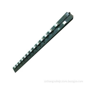 CAN12ways 10A IEC type 3U PDU with circuit breaker&surge protection